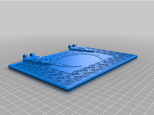 douane emblème couverture gaine by plato 3d print model - Mito3D
