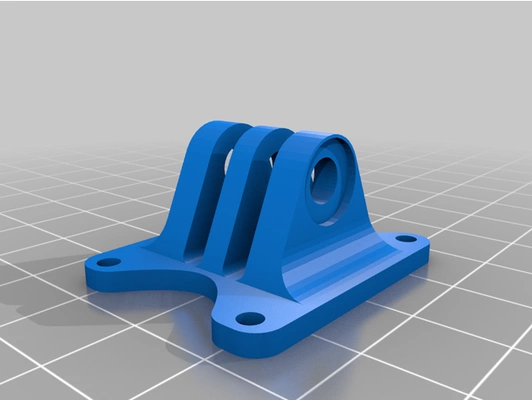 gopro style montar impulserc micro apéndice 3 by gruian 3d print model - Mito3D