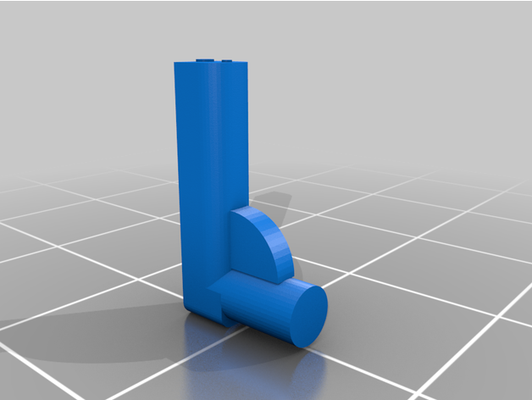 lego compatible glock by cabinetboy5 3d print model - Mito3D
