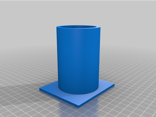 a basic pencil pen holder by bossmike11 ngss ccss 3d print model - Mito3D