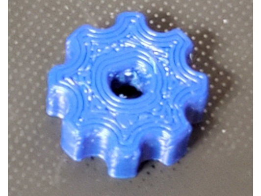 micro swiss knob by robohartmaker extruder 3d print model - Mito3D