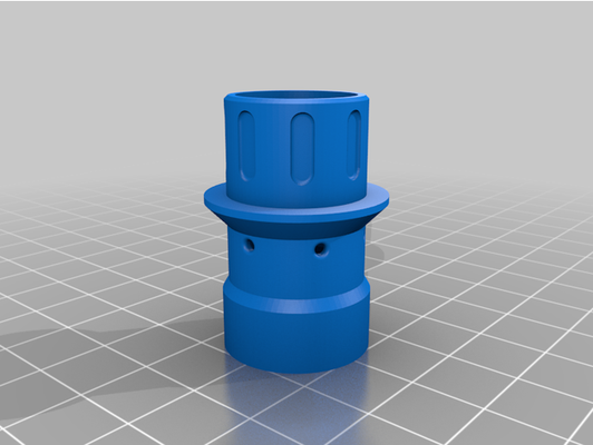 twimster v2 foam dart blaster scar barrel by m0usecat064 nerf mod 3d print model - Mito3D