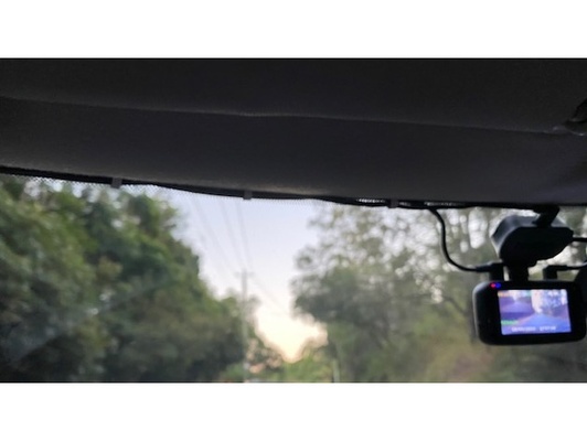 car roof clip cables by venomouse cable management dashcam install simple 3d print model - Mito3D