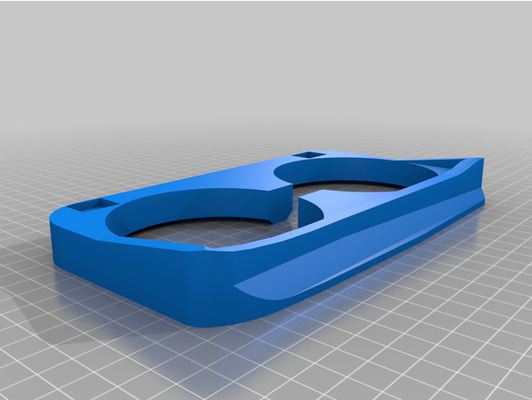 gx470 cupholder slot by sthill12 3d print model - Mito3D