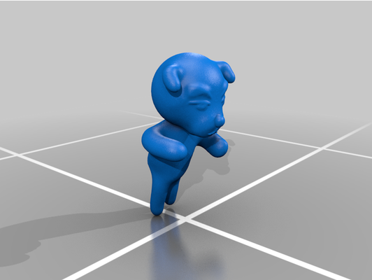 kk animal crossing singer by moonstamp figurine nintendo switch 3d print model - Mito3D