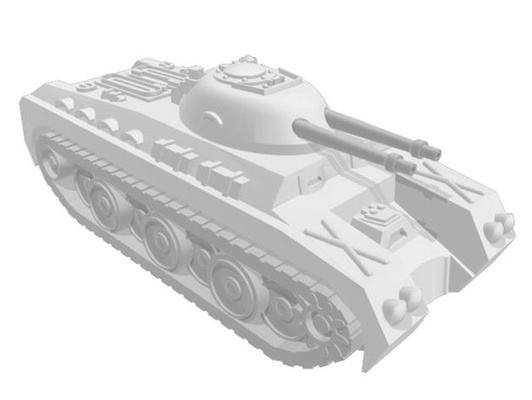 panzerproject 26 by rrwerft askeri tank 3d print model - Mito3D