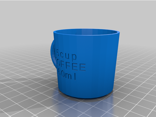 personnalisable café mesure by lebkmcm scoop 3d print model - Mito3D