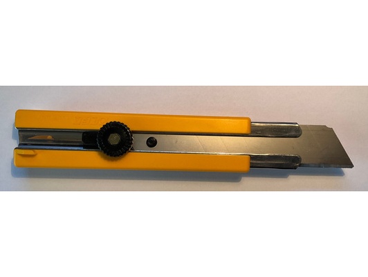 left handed insert olfa h-1 cutter by trash hauler knife razor utility 3d print model - Mito3D