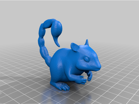 squirrel scorpion by jpacek dnd miniature miniatures 3d print model - Mito3D