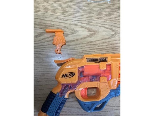nerf per convincere martello estensione by octocat2187 nerfgun blaster pistola mod 3d print model - Mito3D