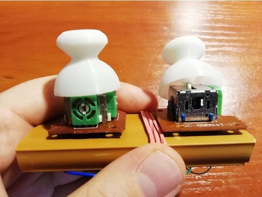 joystick stock arduino by abnormale person 3d print model - Mito3D