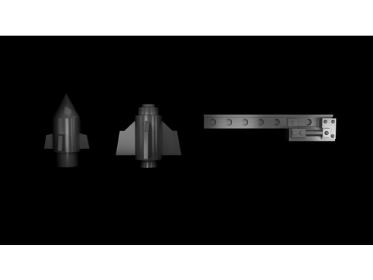 base build missile lanceur libre by placenta 3d print model - Mito3D