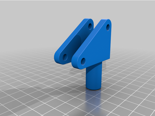 ikea lival lamp arm base by merrik 3d print model - Mito3D