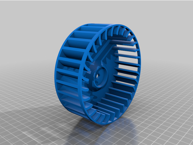 impeller abac pole position o20p by green pants brown eye air compressor 3D print model - Mito3D
