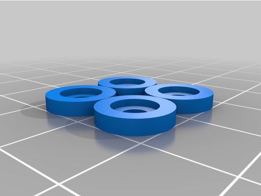 ultimate64 keyboard mount screw spacer by wikallen c64 c64c commodore 64 3d print model - Mito3D