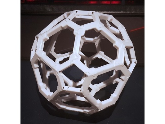 truncated icosahedron by jujumo 3d print model - Mito3D