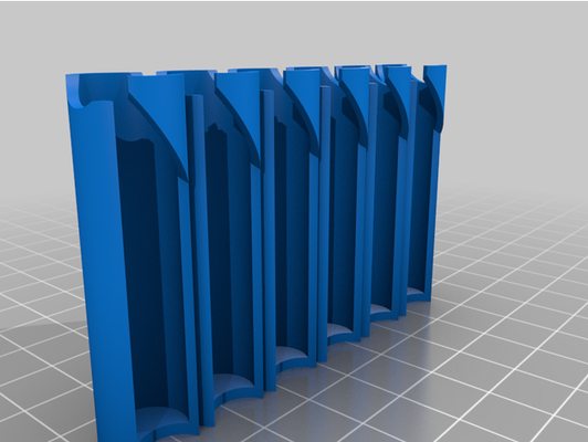 6 pack aaa batterie titulaire soutien nombre taille by antareszhang 3d print model - Mito3D