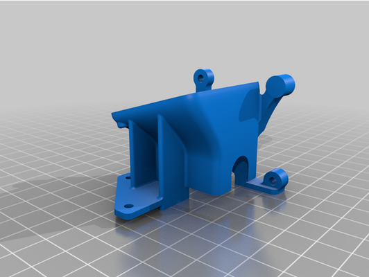 minimal hotend cooler ender 5+ by wryanddry creality 5 cooling 3d print model - Mito3D