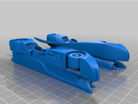 batmobil by sas nz 3d print model - Mito3D