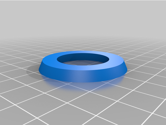 25mm to 40mm base adapter by hoofmaster bases warhammer 40k 3d print model - Mito3D