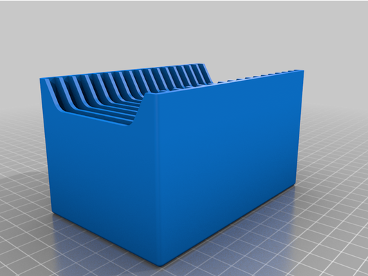 minidisc holder by pborges475 storage 3d print model - Mito3D