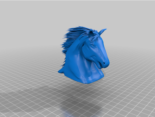 feuerpferd by osirisstar pferd 3d print model - Mito3D