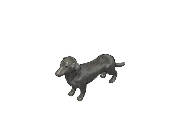 dackel teckel dachshund by lorifeen1111 dog hund hunting jagd 3D print model - Mito3D