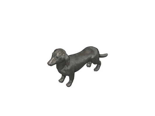 dachshund by lorifeen1111 cão caçando entalhe 3d print model - Mito3D