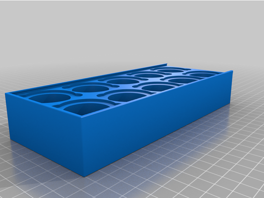nespresso cup box 10 pieces by 2wetsocks 3d print model - Mito3D