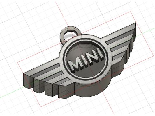 mini cooper key holder by dudekmenpl 3d print model - Mito3D