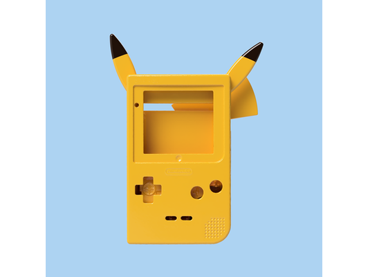 pikachu accessories gameboy pocket color by gingerbreadnerd pokemon 3d print model - Mito3D