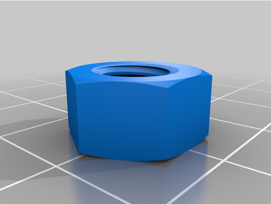 bolt nuts m8x16 by aby4671 3d print model - Mito3D