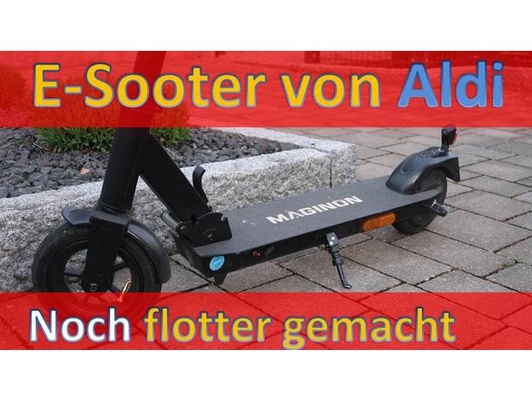 maginon aldi scooter espaçador f r 48v akku by teamwittholz eletrica 3d print model - Mito3D