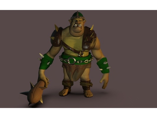 ogre by homermaubr creature dungeons dragons lord of rings monster orc rpg sculpture 3d print model - Mito3D