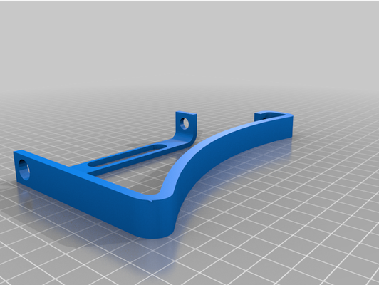 classical guitar support ergoplay by samer512 3d print model - Mito3D
