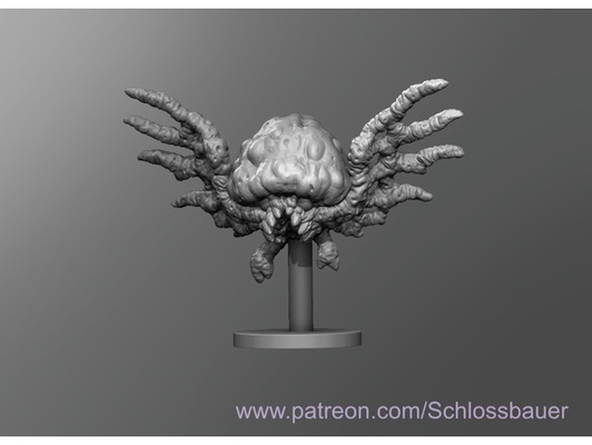 zirro by schlossbauer yaratık dnd minyatür zindanlar ejderhalar düşman canavar bitki zelda 3d print model - Mito3D