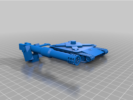 dreadnought serbatoio cacciatore by sonn0853 3d print model - Mito3D