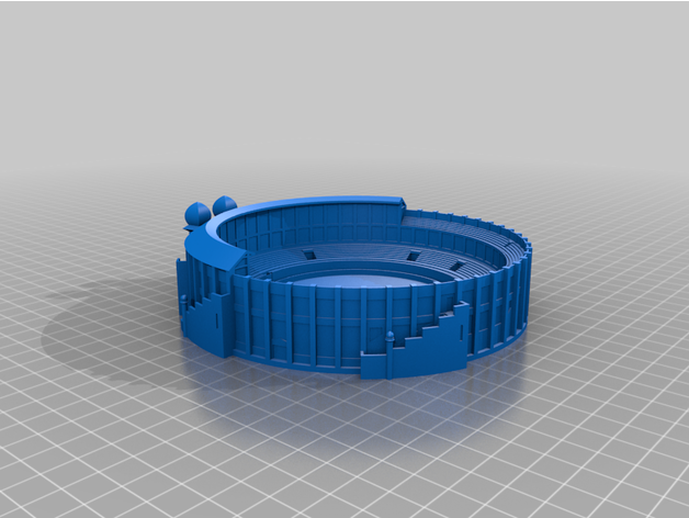 arenes de dax by fablab-makeo 3D print model - Mito3D