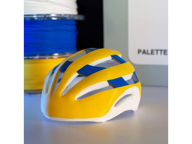 bicicleta capacete by fabricação mosaicos 3D print model - Mito3D
