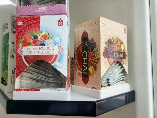tea box holder by victorpiella mercadona 3d print model - Mito3D