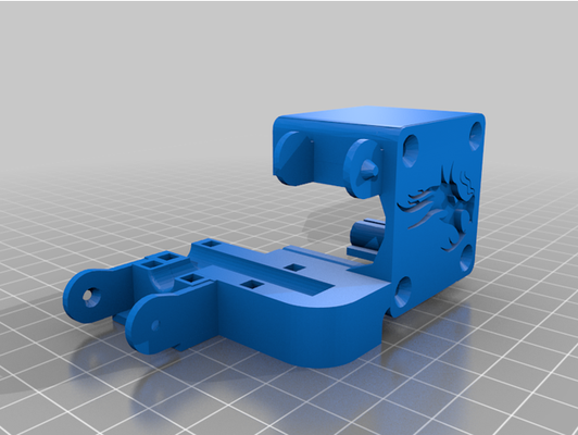 cable chain z x mounts by lostmarbles10 management x-axis z-axis 3d print model - Mito3D
