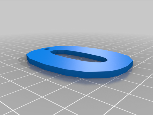 0 ziptie orifício by cavalheiro 3d print model - Mito3D