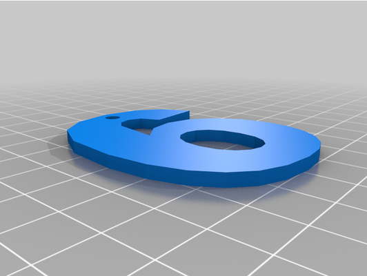 6 ziptie hole by mushknight 3d print model - Mito3D