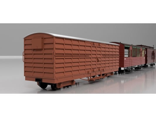 n30 ölçek 1 48 şişirme billy demiryolu viktorya dönemi demiryolları nu louvre kamyonet by jamo trenleri 148 model takım tren dar ölçü on30 3d print model - Mito3D