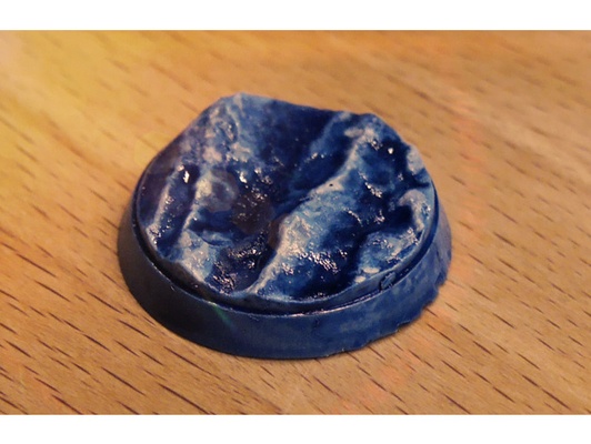 free ocean base by cryptogene 25mm bases collection dnd etsy kickstarter meeples meeplevault mini miniature miniatures river scenary sea water 3d print model - Mito3D