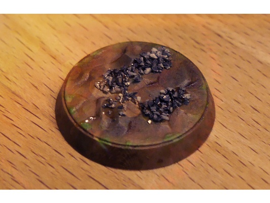 free dirt base by cryptogene 25mm bases collection dnd etsy ground kickstarter meeples meeplevault mini miniature miniatures road sand scenary 3d print model - Mito3D