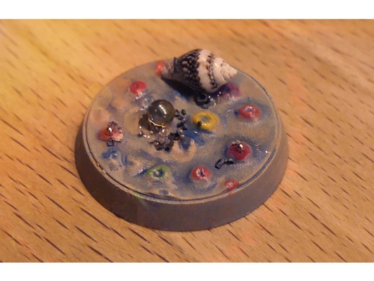 free seabed base by cryptogene 25mm bases collection dnd etsy kickstarter meeples meeplevault mini miniature miniatures ocean pearl scenary sea 3d print model - Mito3D