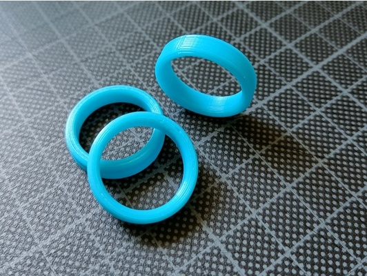 simple finger ring 58mm by nilson fx 3d print model - Mito3D