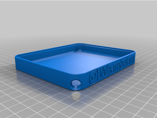 caja esponja gratis versión by whambelam envase casa cocina 3d print model - Mito3D