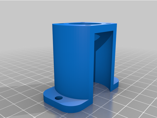 soporte encoder absoluto o incremental by aledoors 3d print model - Mito3D